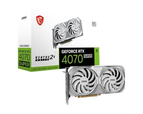Image of MSI GeForce RTX 4070 SUPER 12G VENTUS 2X WHITE OC