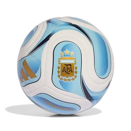 Image of Adidas Wc26 Club Home Argentina Football Federation Unisex Adult White/Ice Blue/Light Blue, 5
