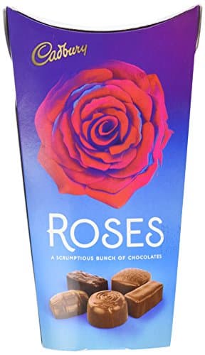 Image of Cadbury Roses Chocolate Carton, 290 g, Pack of 6