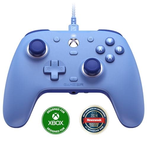 Image of GameSir G7 SE Wired Controller for Xbox Series X|S, Xbox One & Windows 10/11, Plug and Play Gaming Gamepad with Hall Effect Joysticks/Hall Trigger, 3.5mm Audio Jack - Blue