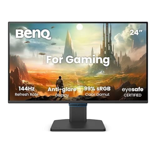 Image of BenQ GW2490CE 23.8" 1080p FHD 144Hz IPS Eye-Care Home Office Monitor, USB-C, 1080x1920, Visual Optimiser, Flicker-free, Low Blue Light, Ultra Slim Bezel, TÜV-Certified, Eye-CareU