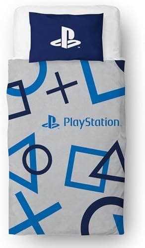 Image of PLAYSTATION 'INKWASH' SINGLE DUVET SET