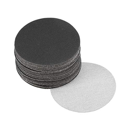 Image of sourcing map 3 Inch Wet Dry Sanding Discs 320 Grit Hook and Loop Sandpaper Electrostatic Sand Planting Silicon Carbide 30pcs