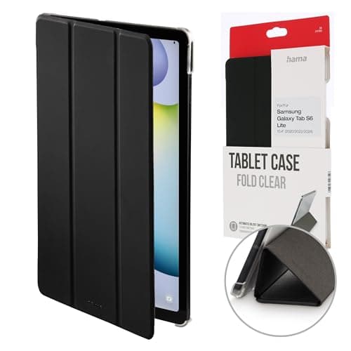 Image of Hama "Fold Clear" Tablet Case for Samsung Galaxy Tab S6 Lite 10.4" 20/22 / 24, blk