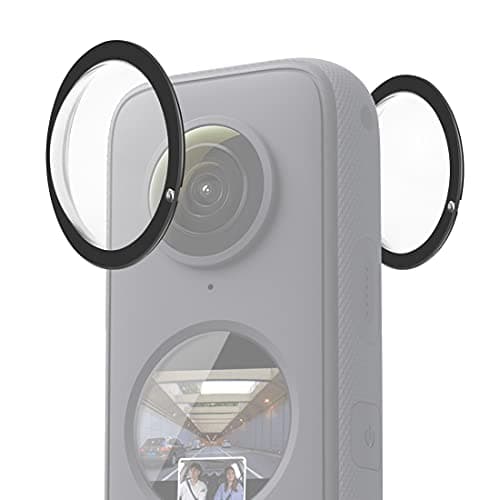 Image of PULUZ Dual Lens Guards for Insta360 One X2 Lens Protector Cover Case for Insta 360 ONE X2 PC Protective Lens Sports Camera Accessories