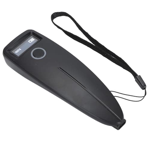 Image of 2D Bluetooth Barcode Scanner, Wireless Handheld 2.4G BT USB Wired 3 in 1 Bar Code Scanner Portable 1D QR Bar Code Reader Work with Android for Library, Warehouse