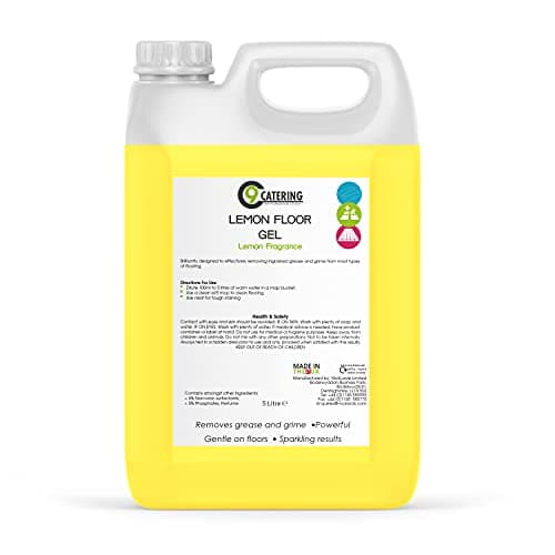 Image of C 9 Catering Lemon Floor Gel, Yellow, 5 Litre