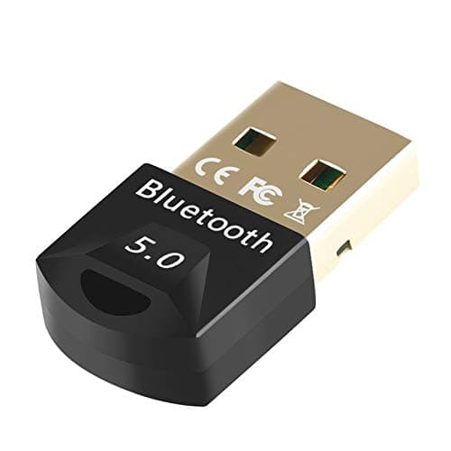 Image of EasyULT USB Bluetooth 5.0 Adapter for PC Laptop, Wireless Bluetooth Dongle/Receiver for windows 11/10/8/8.1/7, Plug and Play, Wireless Transfer for Headset Speaker Keyboard Mouse Printer
