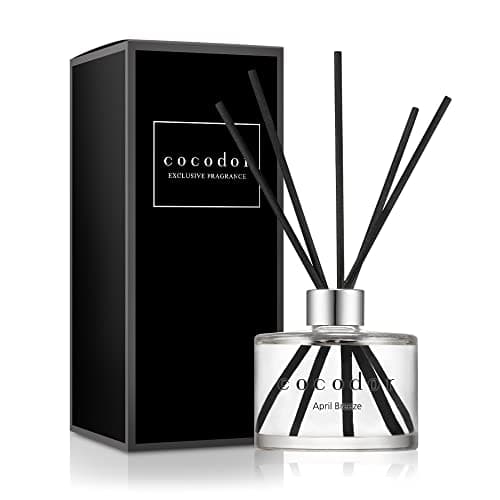 Image of [COCODOR/April Breeze] Signature Reed diffusers Oil with a Set of 5 Fiber Sticks, 200ml, Best for Home, Kitchen, Bathroom. A Wide Variety of scents for Aromatherapy, Good for Gifts.
