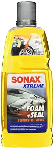 Image of SONAX Xtreme Foam+Seal (1 Litre) Dirt-Dissolving Sealing Shampoo with Foam Formula Restores Maximum Shine & Refreshes Existing Seals | Item No. 02513000