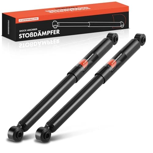 Image of Frankberg 2x Shock Absorber Strut Rear Left Right 460mm Gas pressure Compatible with Jimny Off-road Vehicle Closed SN 1998-2025 Replace# 343288, 4170077A00