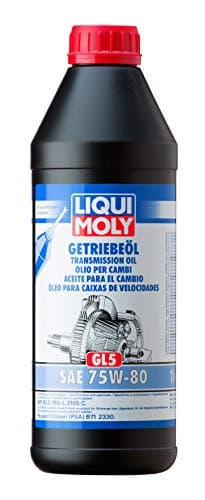 Image of Liqui Moly Gear Oil (GL5) 75W-80 | 1 L | Gear oil | Hydraulic oil | SKU: 3658