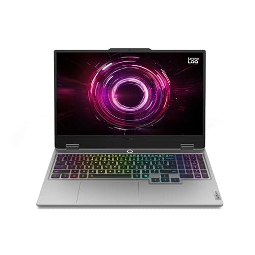 Image of Lenovo LOQ Gen 10 | 15.6 inch Full HD Gaming Laptop | AMD Ryzen 5 220 | NVIDIA GeForce RTX 5050 | 144Hz | 16 GB RAM | 512 GB SSD | Windows 11 Home | White Backlit Keyboard | Luna Grey