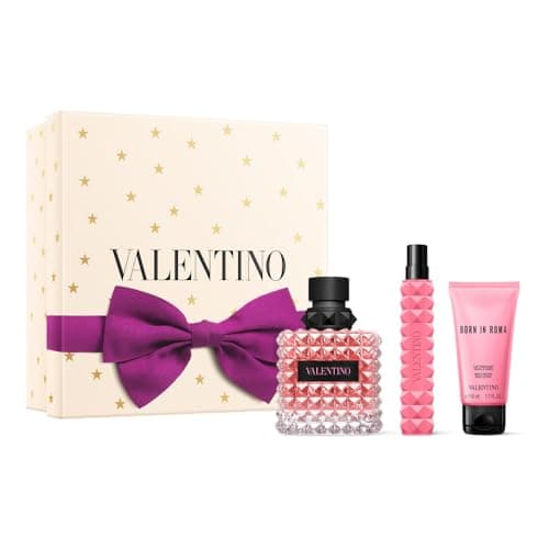 Image of Valentino Donna Born In Roma Gift Set (Eau de Parfum 100 ml + Body Lotion 50 ml + Eau de Parfum Mini 10 ml
