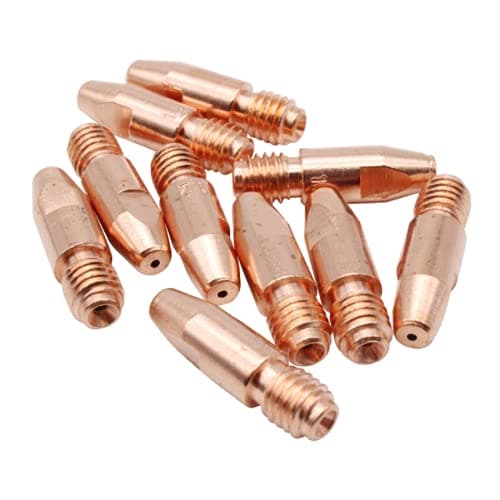 Image of MASUNN 10 Pcs 36KD M8 MIG/MAG Welding Torch Contact Tip Gas Nozzle 0.8/1.0/1.2/1.4/1.6mm-0.8mm