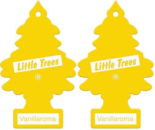 Image of Little Trees 50105 Air Freshener, Vanillaroma Fragrance (Pack of 2)