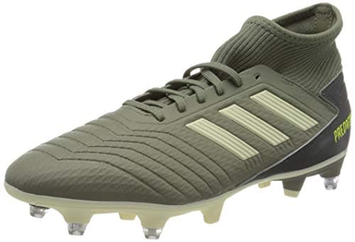 Image of adidas Predator 19.3 Sg, Men's Football Boots, Legacy Green Sand Solar Yellow, 7.5 UK (41 1/3 EU)