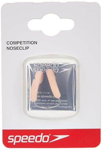 Image of Speedo Unisex-Adult Competition Swimming Nose Clip | Swim Essentials, Beige, One Size