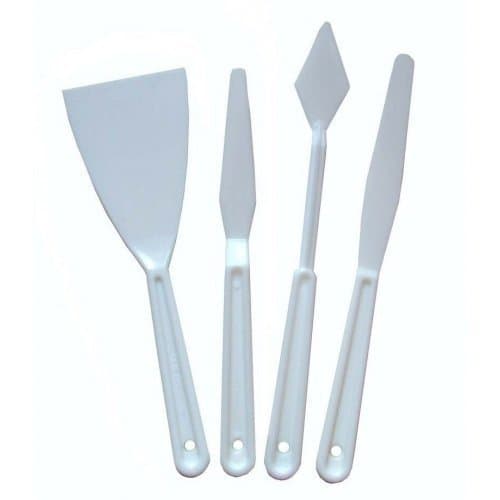 Image of Major Brushes Plastic Palette Knives - Set of 4