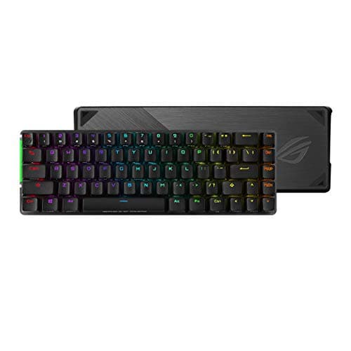 Image of ASUS ROG Falchion NX 65% Wireless RGB Gaming Mechanical Keyboard | ROG NX Brown Tactile Switches, PBT Doubleshot Keycaps, Wired / 2.4G Hz, Touch Panel, Keyboard Cover Case, Macro Support