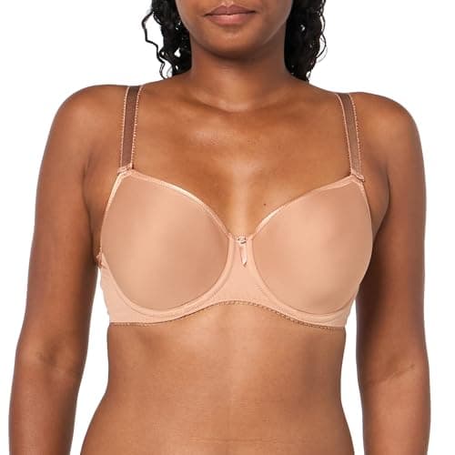 Image of Fantasie Women's Rebecca Essentials Underwire Spacer T-Shirt Bra, Opaque, Cafe Au Lait, 34GG US