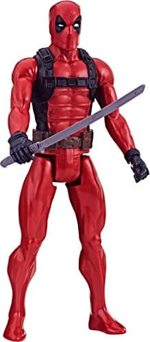 Image of Marvel Deadpool 12-Inch Action Figure with Accessory, Super Hero Toys for Fans Ages 14 and Up