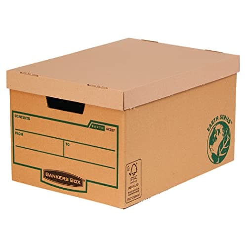 Image of Fellowes R-Kive Earth Large Storage Box (FSC), Pack of 10