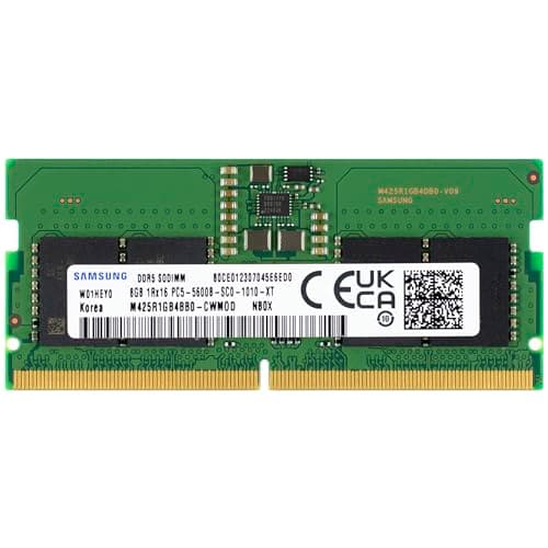Image of Samsung 8GB DDR5 5600MHz PC5-44800 CL46 SODIMM 1Rx16 Single Rank 1.1V 262-Pin Laptop RAM Memory M425R1GB4BB0-CWM, 1 Module