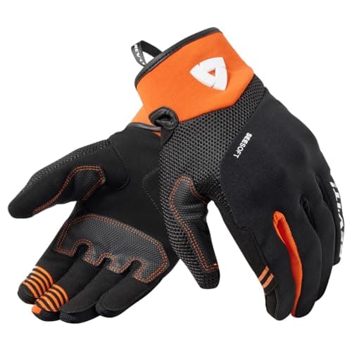 Image of Revit Endo Motorcycle Gloves, black/orange, L