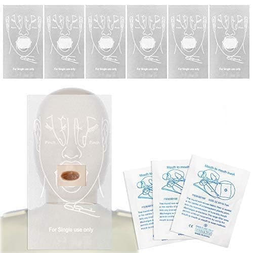 Image of Bramble - CPR Personal Protection Resuscitation Face Shields - Foil Sachets (50 Pack)