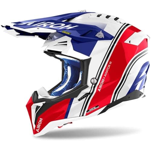 Image of AIROH AVIATOR 3 HIMA RED GLOSS M