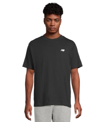 Image of New Balance Men's Sport Essentials Cotton T-Shirt, Black, Large