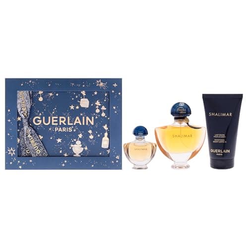 Image of Guerlain Shalimar 3 Piece Gift Set: Eau de Parfum 50ml