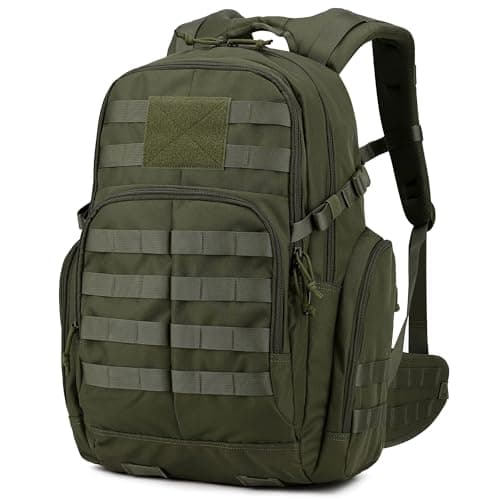 Image of Mardingtop 40L Military Tactical Backpack Practical Rucksack for Men with Molle System Outdoor Hiking Backpack Army Backpack for Hiking, Traveling, Mountaining