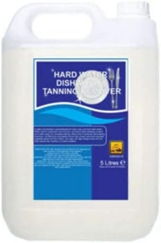 Image of We Can Source It Ltd - 5L Commercial Dishwasher Detergent – Hard Water Safe with Built-in Tannin Remover – Removes Tea, Coffee & Wine Stains – Powerful Cleaner for All Dishwasher Models