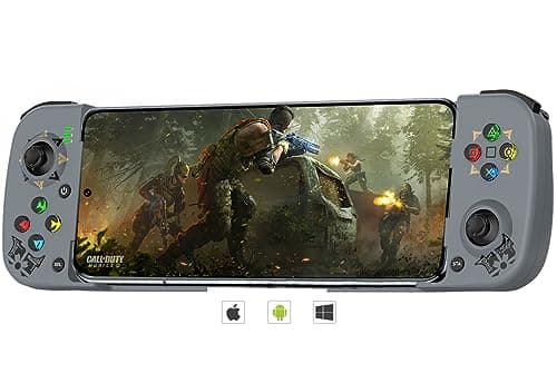 Image of Joso Wireless Controller for iPhone16,15,14,13,12/Android/PC/Appl Arcade MFi Games, Streaming on PS4/Xbox/PC Console, Cloud Gaming Gamepad Joystick, Emulator, Call of Duty, Fortnite & More Support