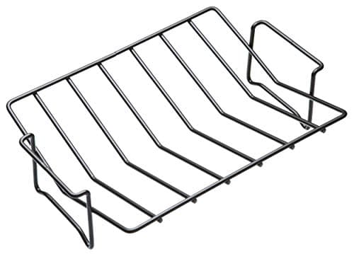 Image of KitchenCraft Non-Stick V-Shaped Roasting Rack, 3 x 21 cm (12" x 8.5"), Black