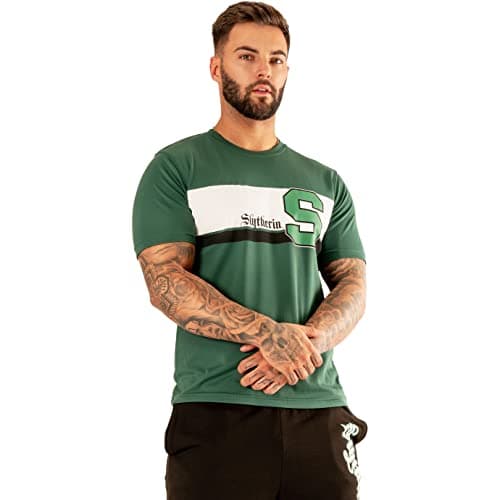 Image of Cid Official Harry Potter Slytherin Track & Field Unisex T-Shirt, Adult Medium