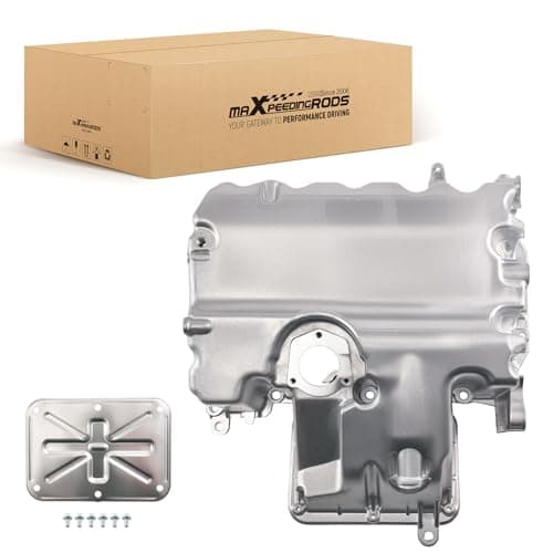 Image of maXpeedingrods 03P103602A Aluminum Engine Oil Sump Pan for VW Polo Seat Ibiza Skoda Fabia Roomster Engine Oil Container
