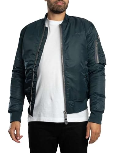 Image of Schott NYC Airforcers Schott Bomber Jacket, Navy, XXXL Adult