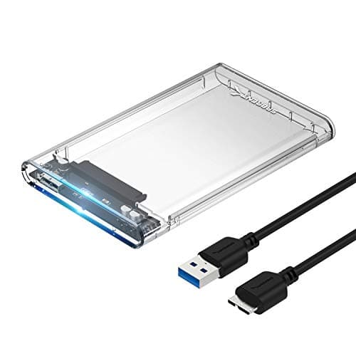 Image of SABRENT 2.5 SSD Enclosure, HDD Docking Station, Super Fast Data Transfer, Support UASP, LED Indicator, Tool-free, USB cable included (EC-OCUB)
