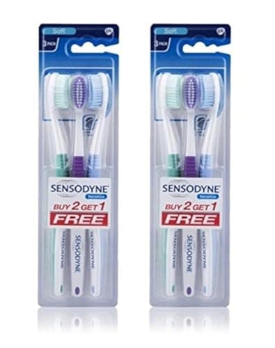 Image of 2 Sensodyne Sensitive Toothbrush Soft Sensitive Teeth - by Sensodyne