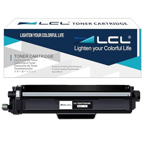 Image of LCL Comatible Toner Cartridge TN243 TN247 TN-247 TN247BK TN-247BK 3000Pages (1 Black) Replacement for Brother HL-L3210CW HL-L3230CDW HL-L3270CDW MFC-L3710CDW MFC-L3750CDW MFC-L3730CDW DCP-L3510CDW
