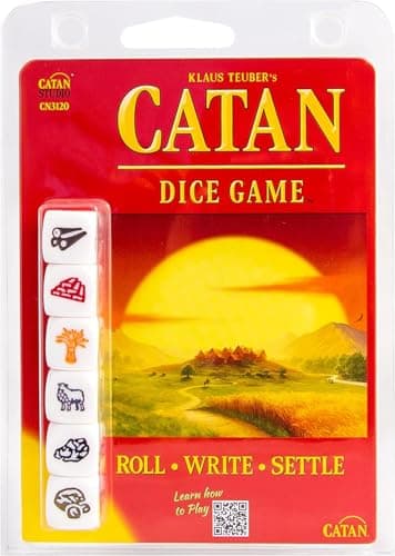 Image of CATAN | Dice Game- Clamshell | Dice Games | Ages 7+ | 1-4 Players | 15-30 Minutes Playing Time