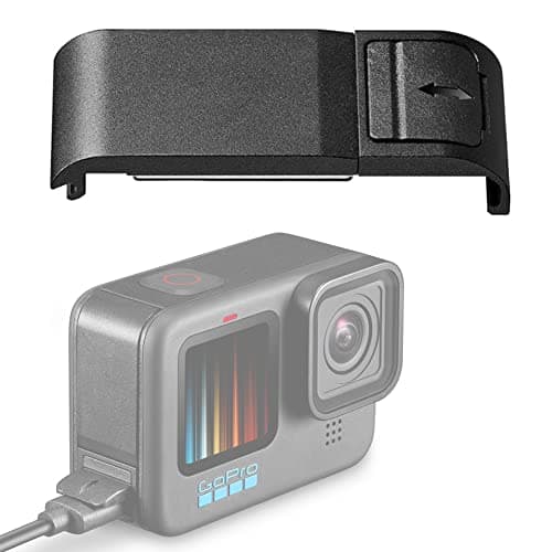 Image of Togbel Replacement Side Door/Battery Cover Accessories for Gopro, Dustproof Pass Through Battery Cover with Type-C Charging Port Repair Part Camera Accessories