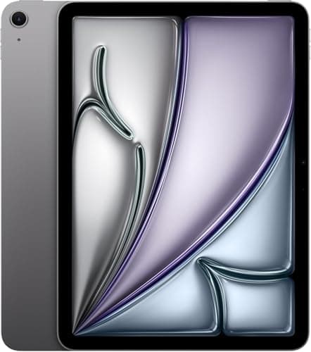 Image of 2025 iPad Air (11-inch, WiFi + Cellular, 256GB SSD) Space Gray (Renewed)