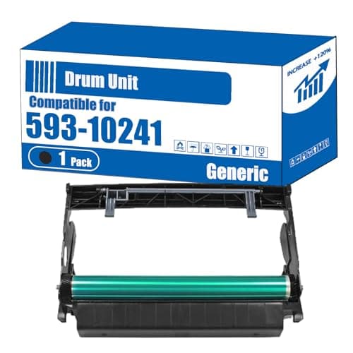Image of TOEPPEX Compatible for Dell 593-10241 Drum Unit 1720 1720dn Printers, High Yield 30000 Pages, Accurate Imaging Rich Colors (1 Pack Black)