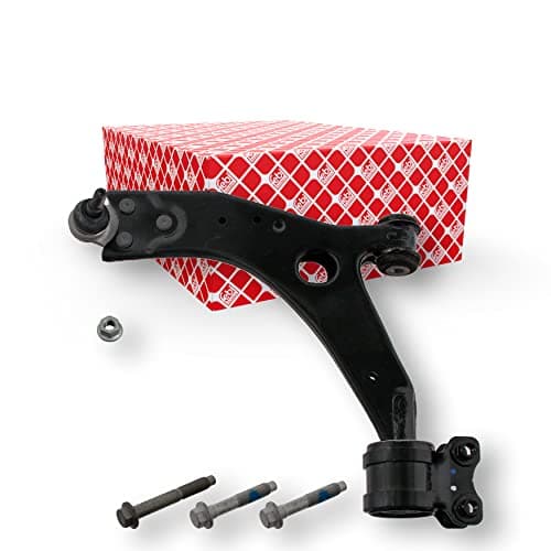 Image of febi bilstein 40625 Control Arm with additional parts, bush and joint, pack of one
