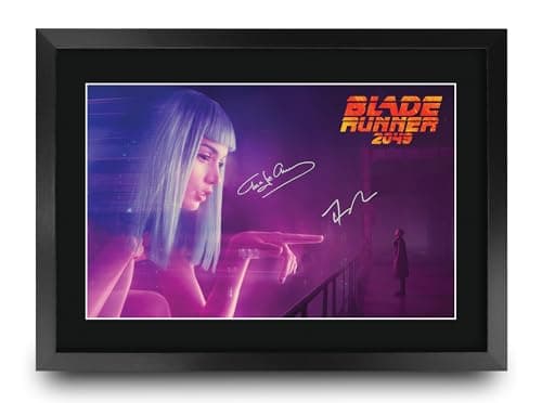 Image of HWC Trading Blade Runner 2049 Scene 1 Gifts Printed Signed Autograph Picture for Movie Memorabilia Fans - A3 Framed
