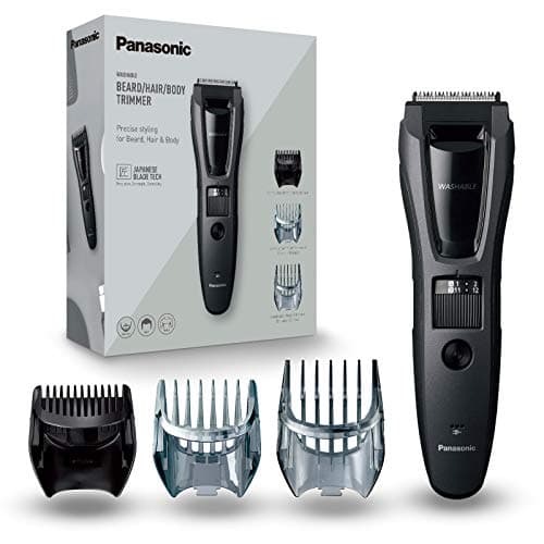 Image of Panasonic ER-GB62 Wet & Dry Electric Hair, Beard & Body Trimmer for Men with 40 Cutting Lengths, Black